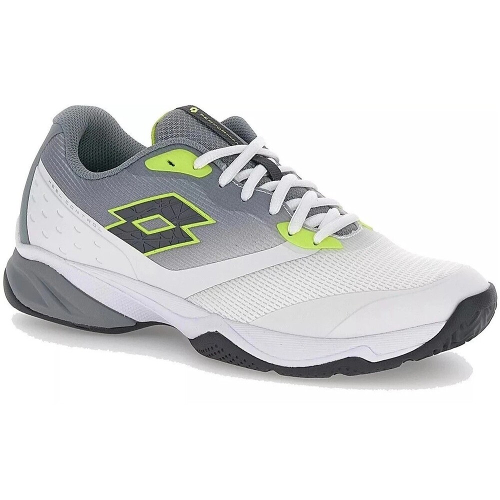 Lotto Mirage 400 ALR Tennis Pickleball Sneakers Shoes White Gray Mens Size 13